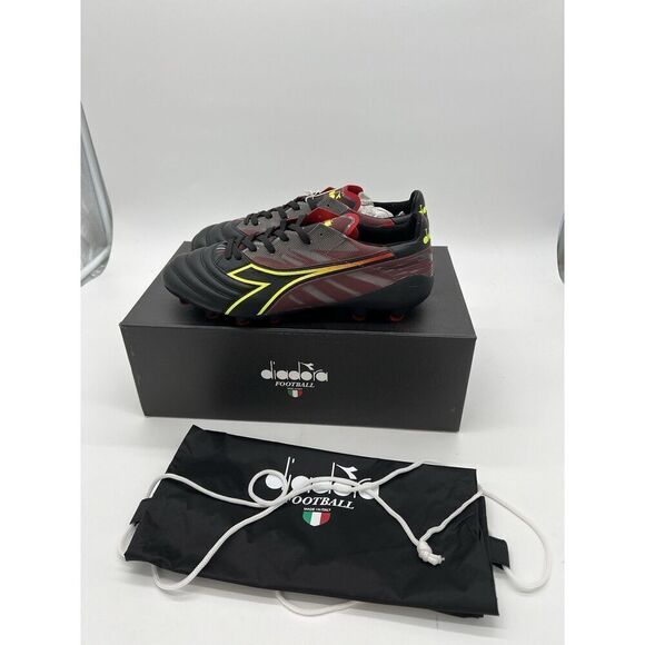 Diadora Brasil Elite Veloce ITA LPX FG Soccer Cleats Made In Italy Men’s Sz 9 - Picture 1 of 10